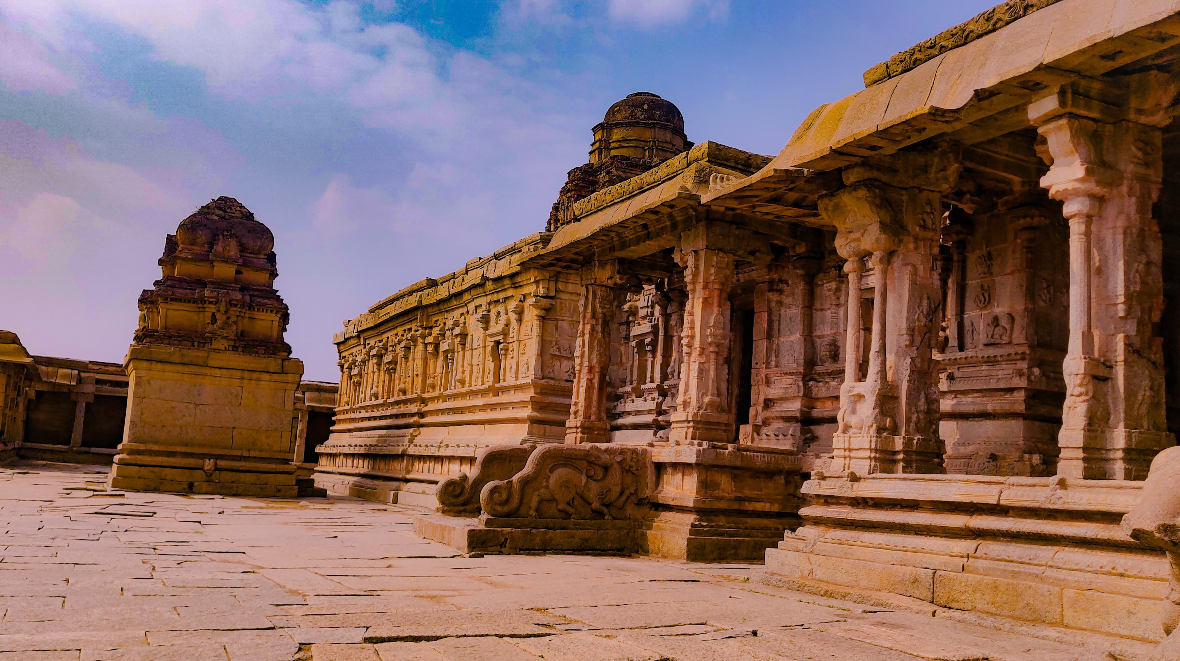 View of Krishna Temple