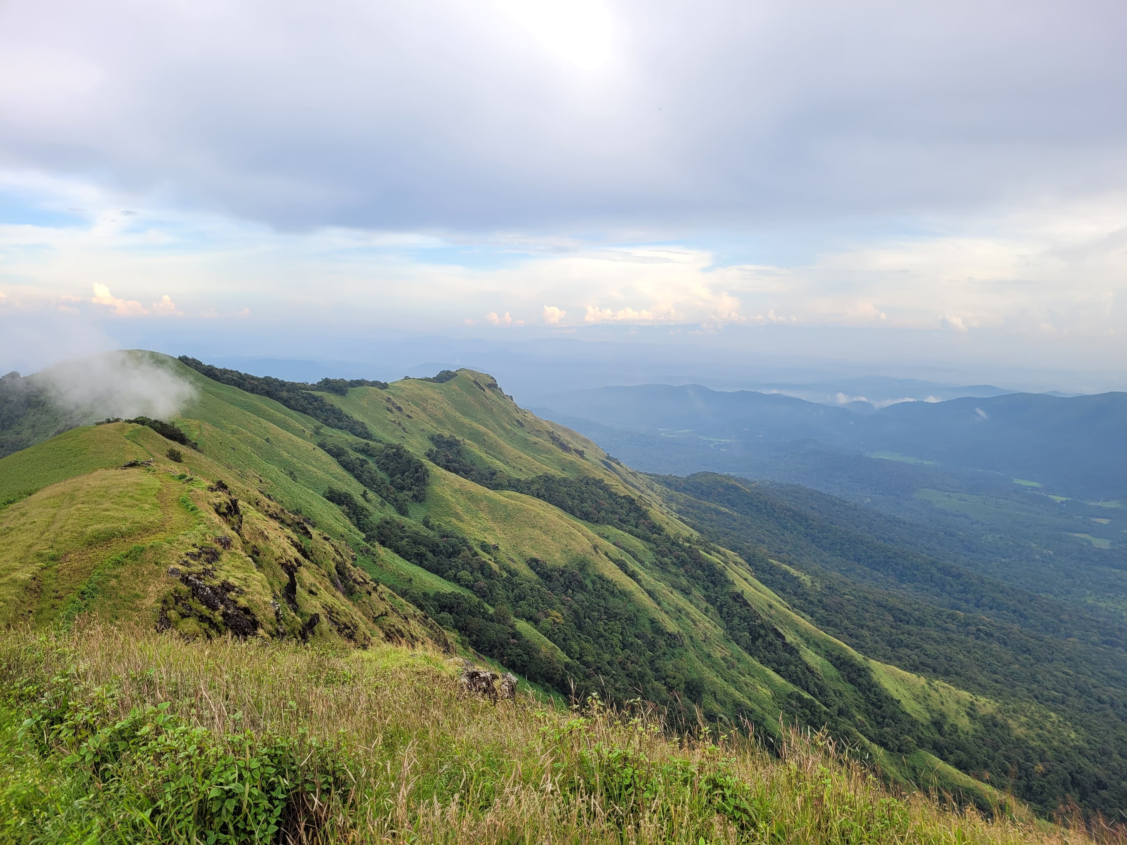 Peaceful landscapes of Brahamagiri Trek