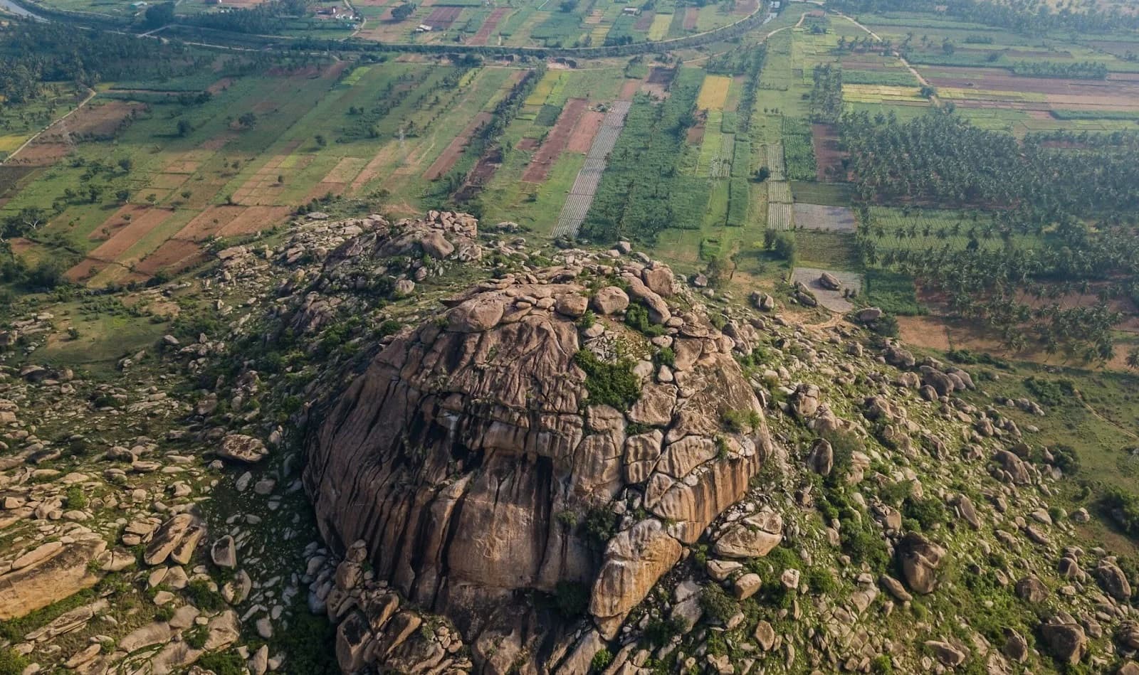 Summit of Kunti Betta Trek