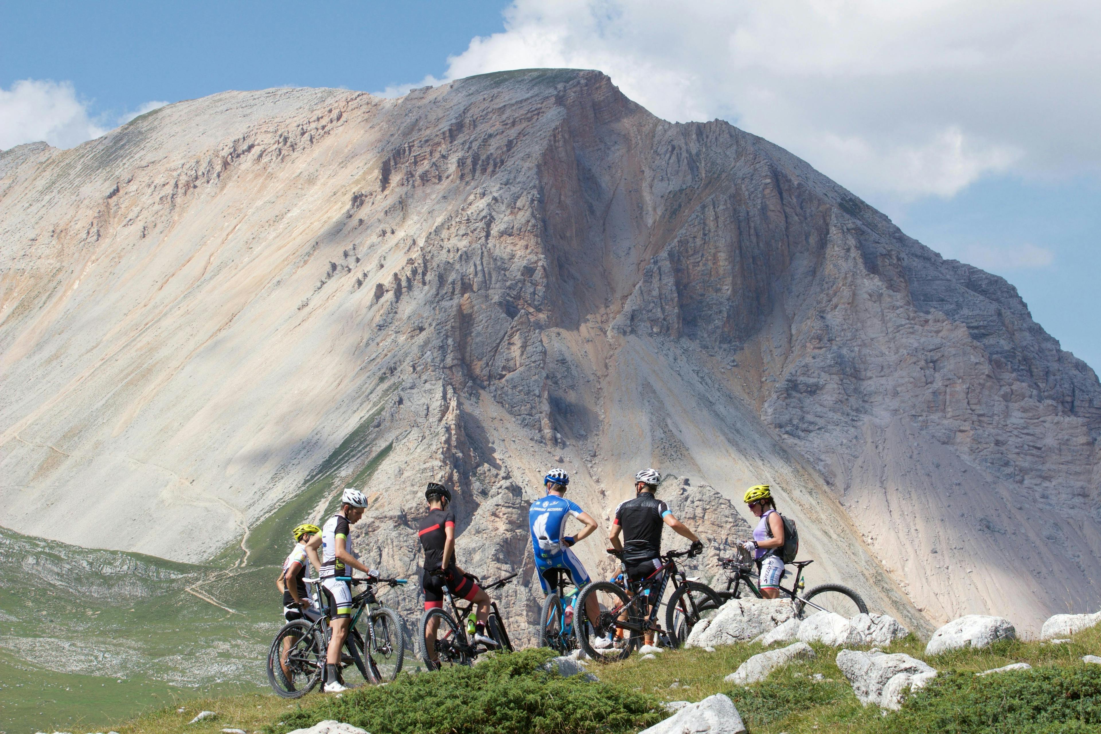 Group of Mountain Bikers ladakh