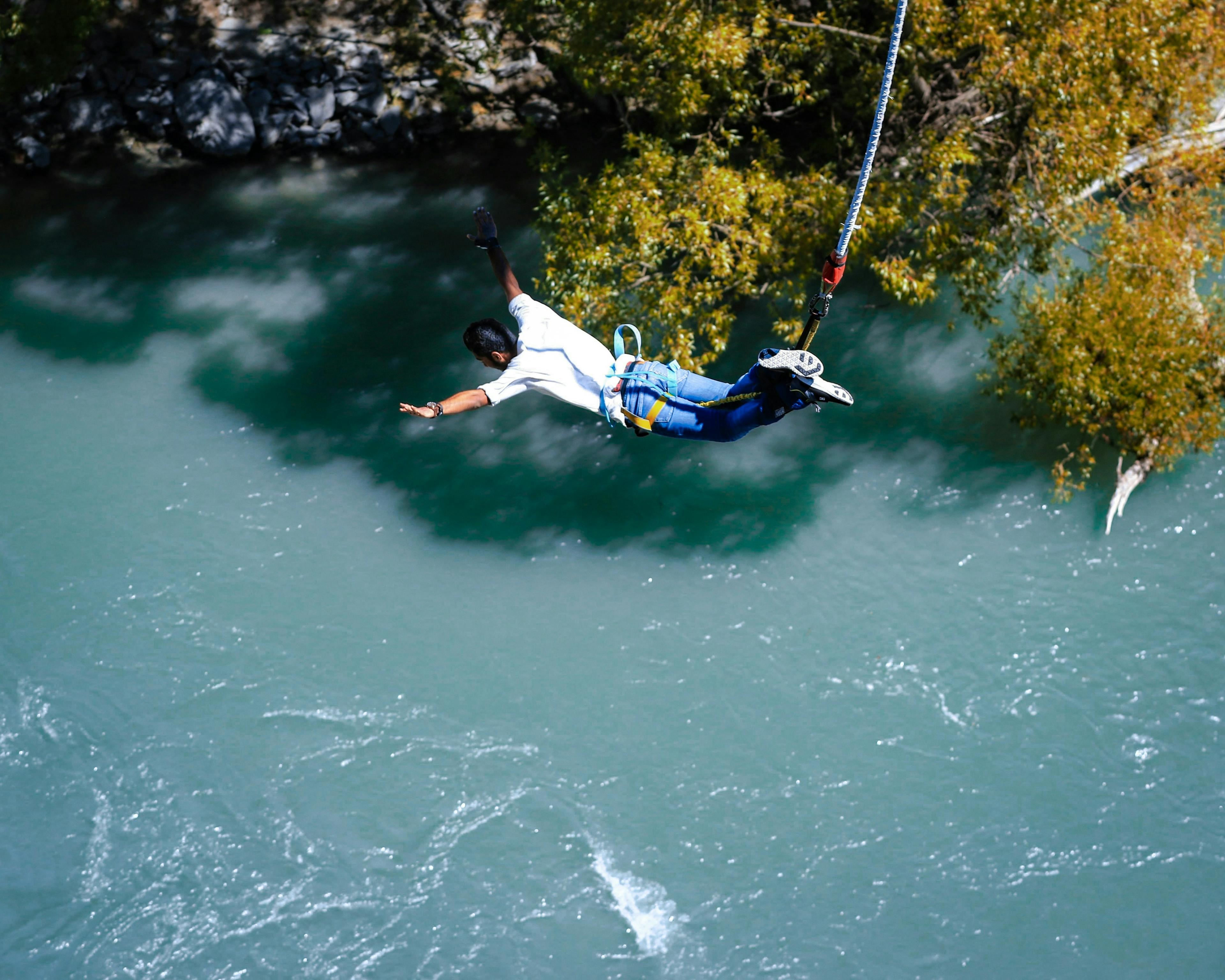Bungee Jumping In Zanskar and Indus River