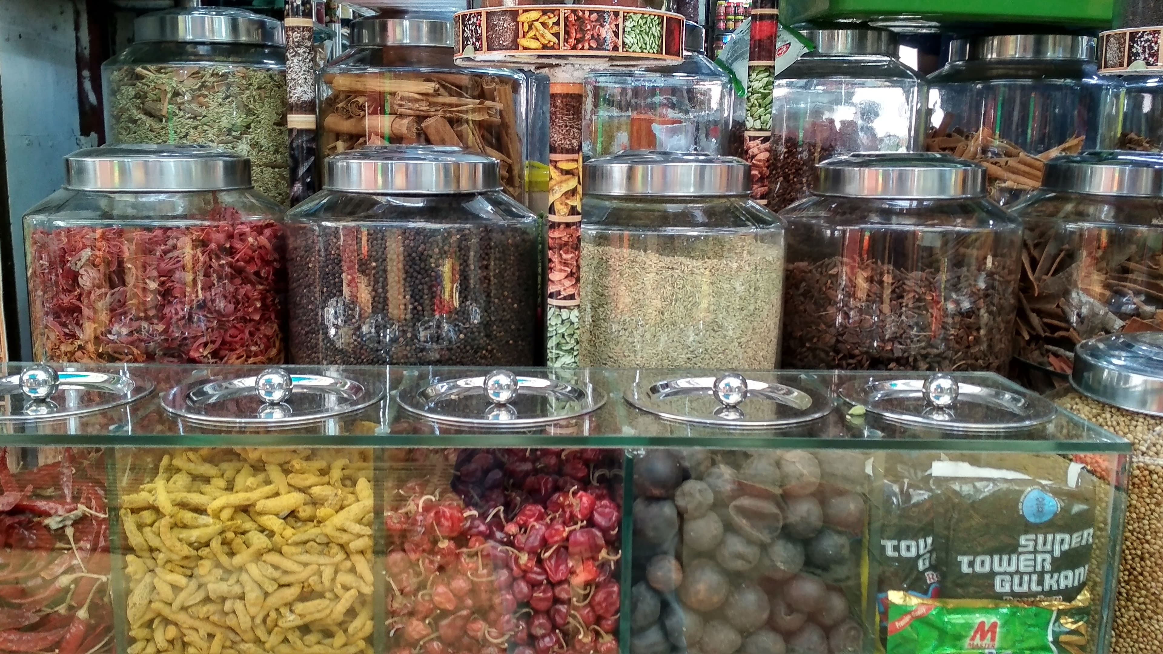 A Kerala special spice market