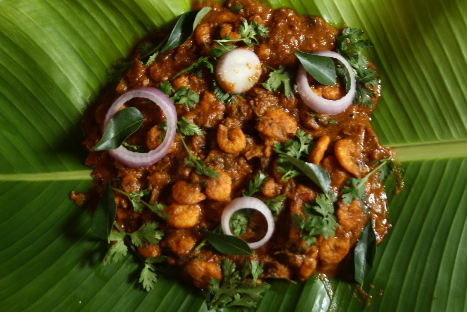 Kerala prawn curry