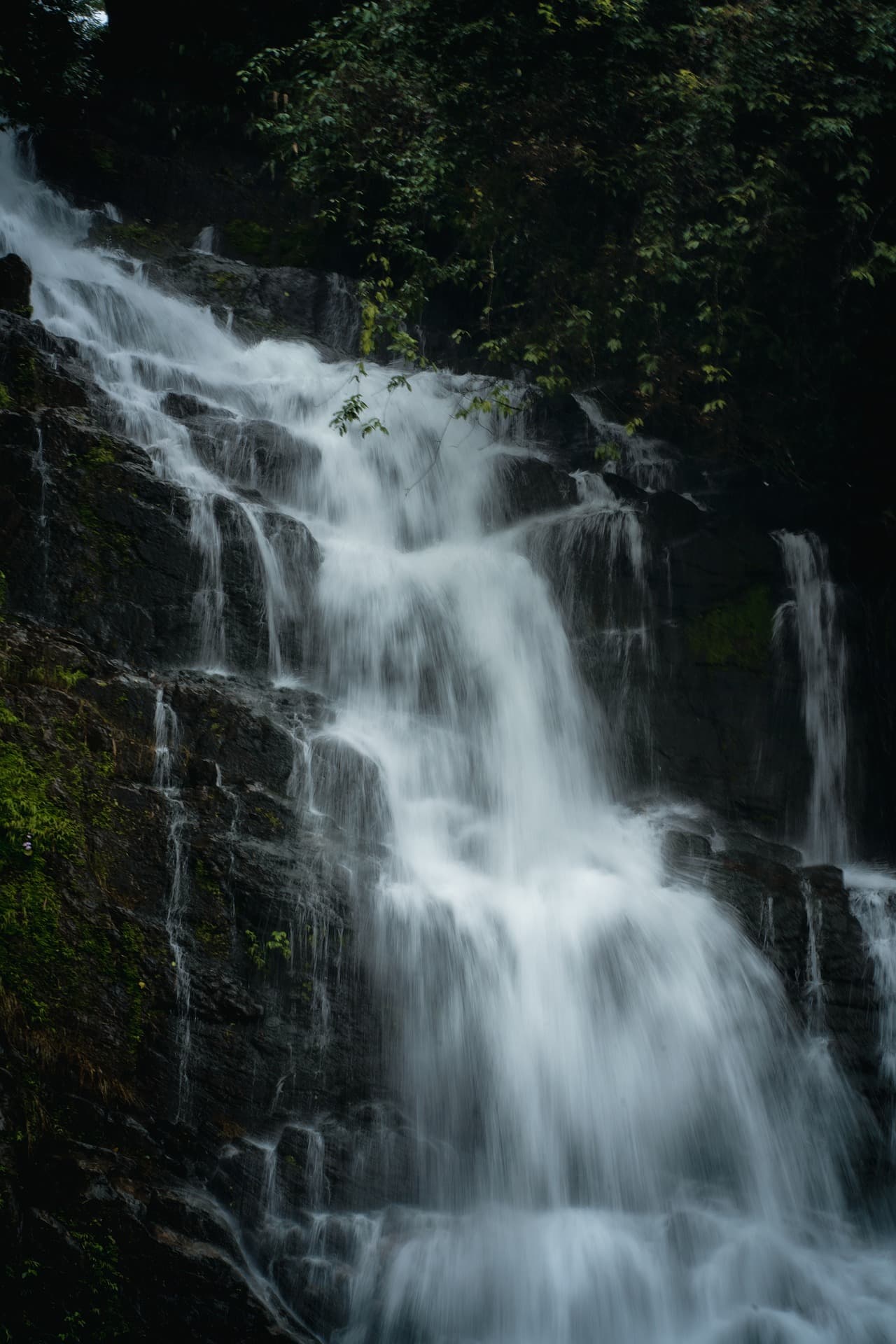 Munnar's cascading waterfalls