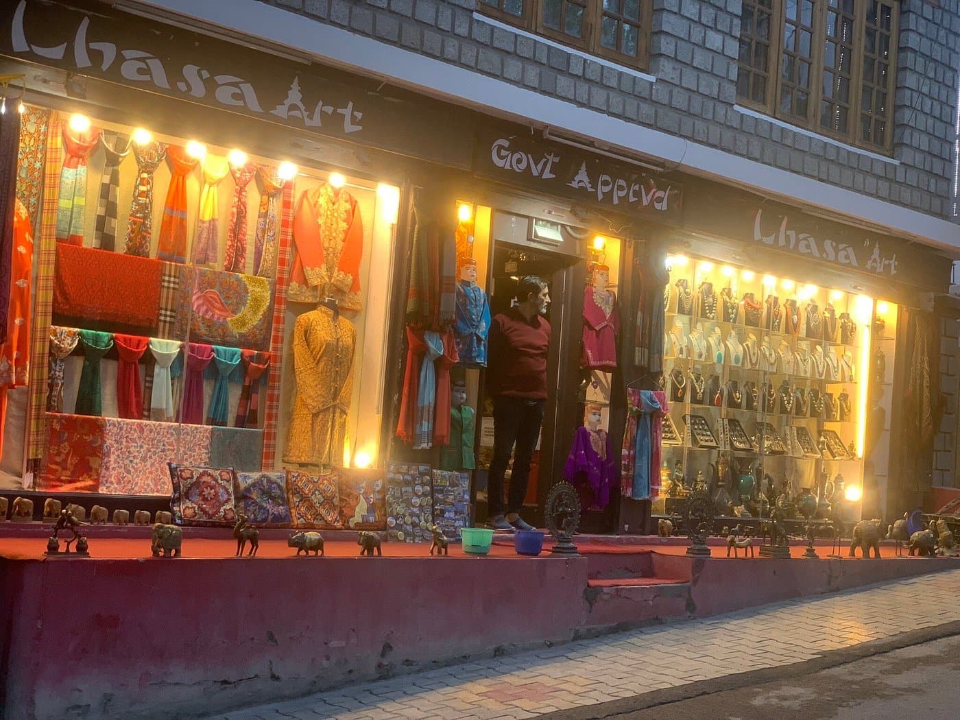 Garments in Leh Market