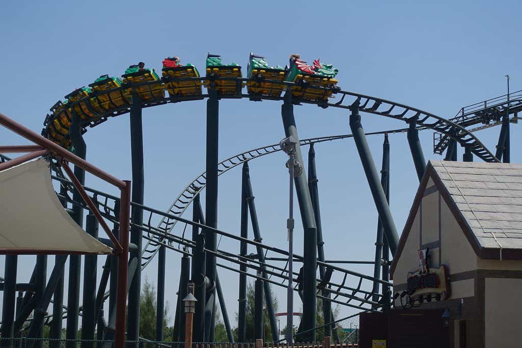 Roller Coaster in LegoLand