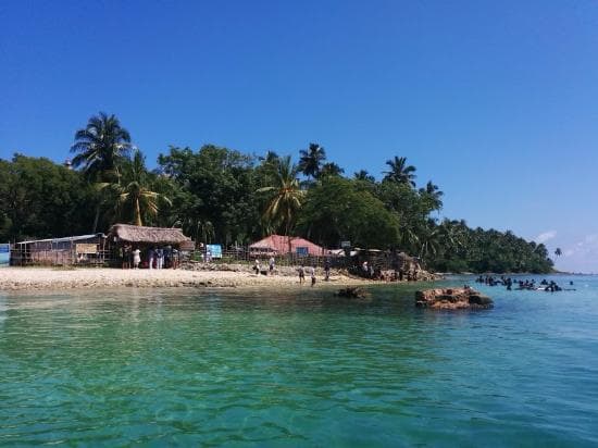 view of the north bay island