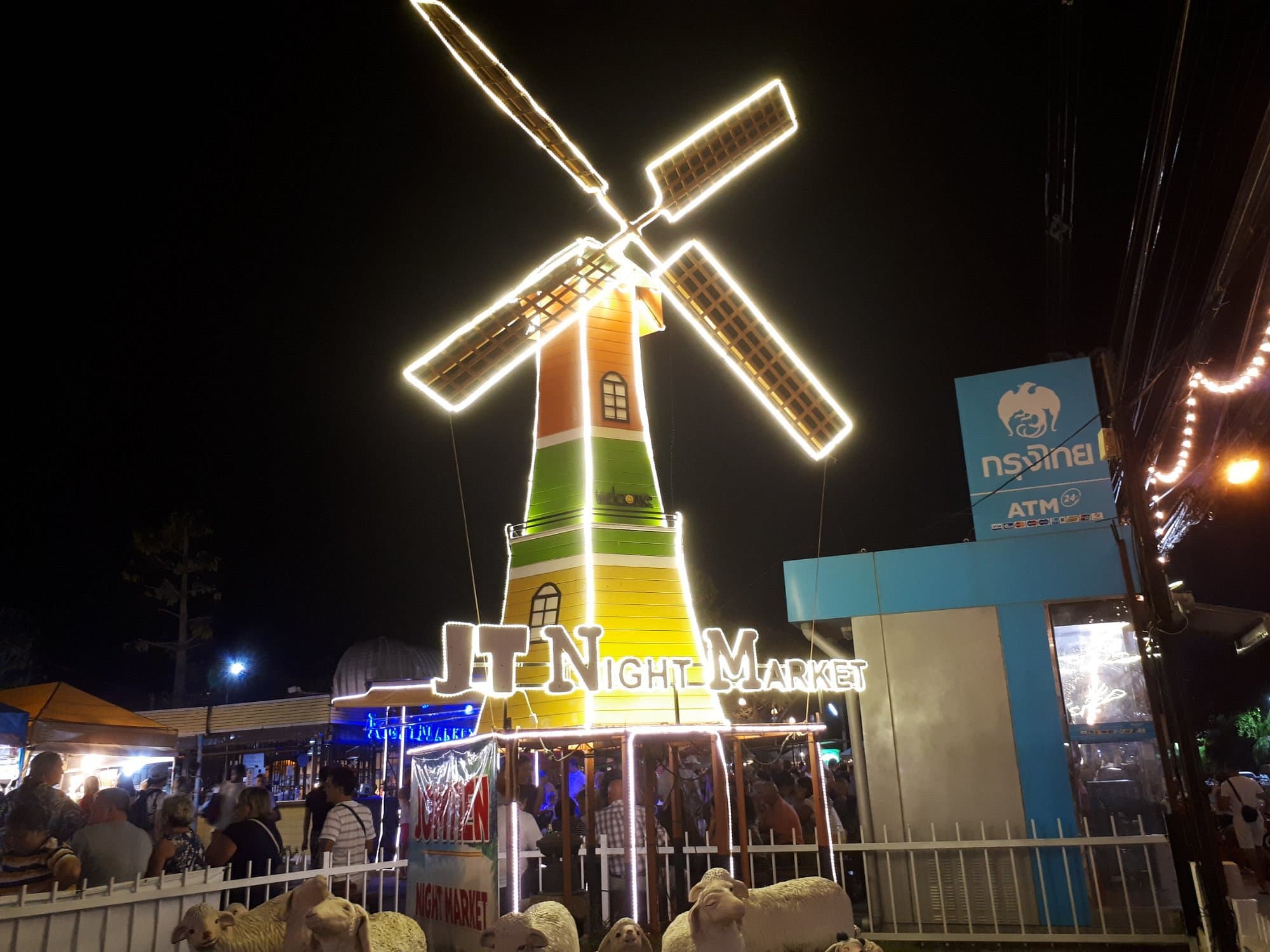 Jomtien Beach Night Market Entrance