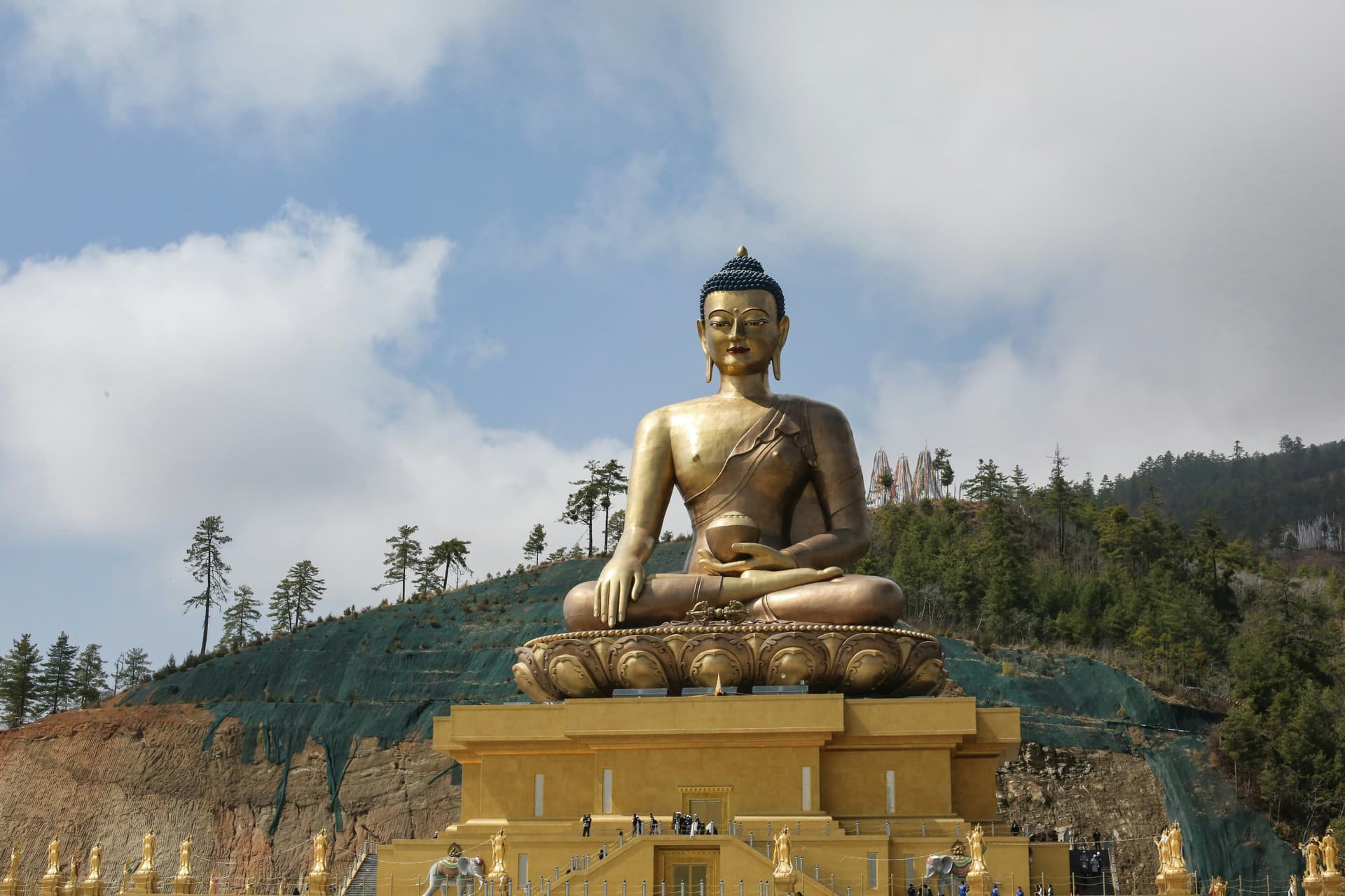 Kuensel Phodrang's Budhha statue