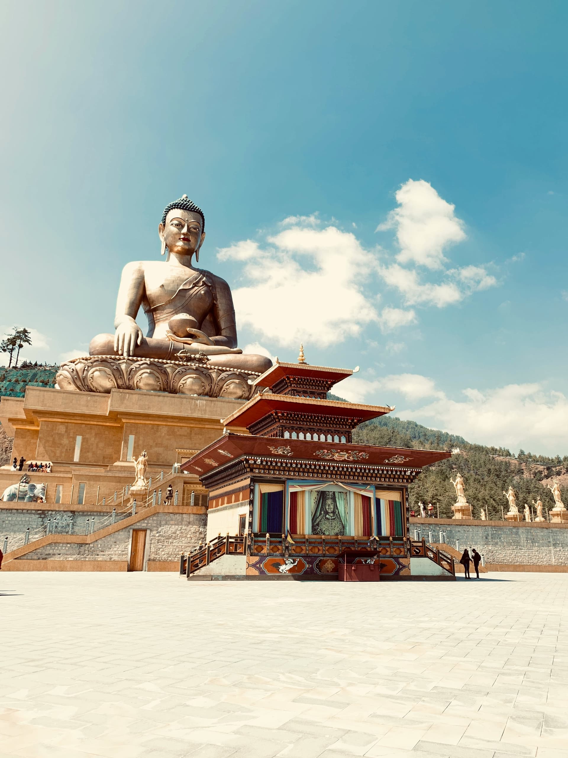 The temple of Kuensel Phodrang