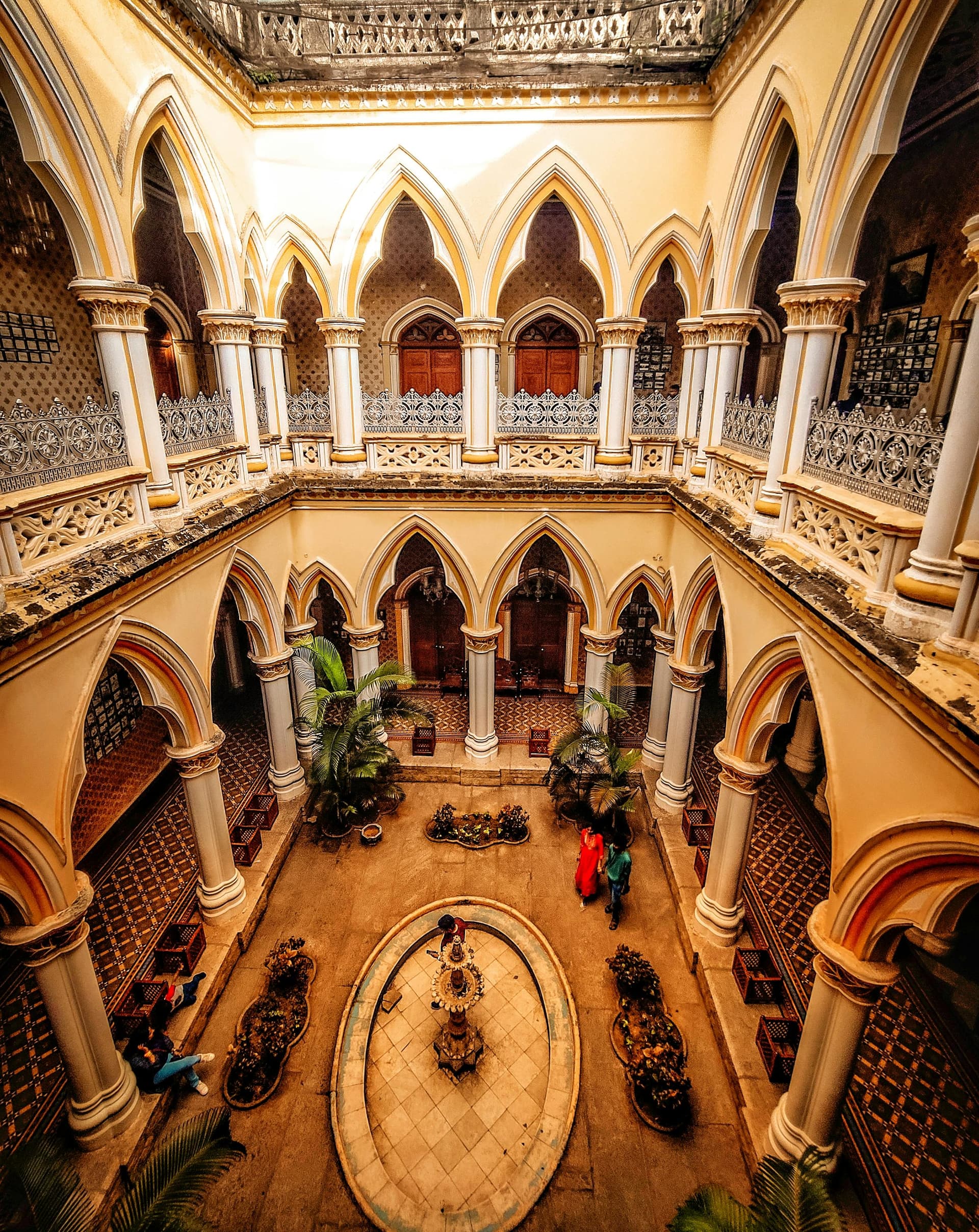 Tudor Style in Bangalore Palace