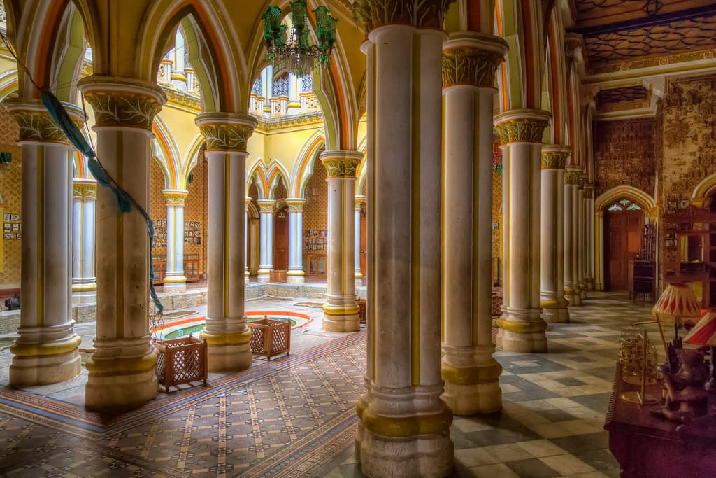 Pillars of Bangalore palace