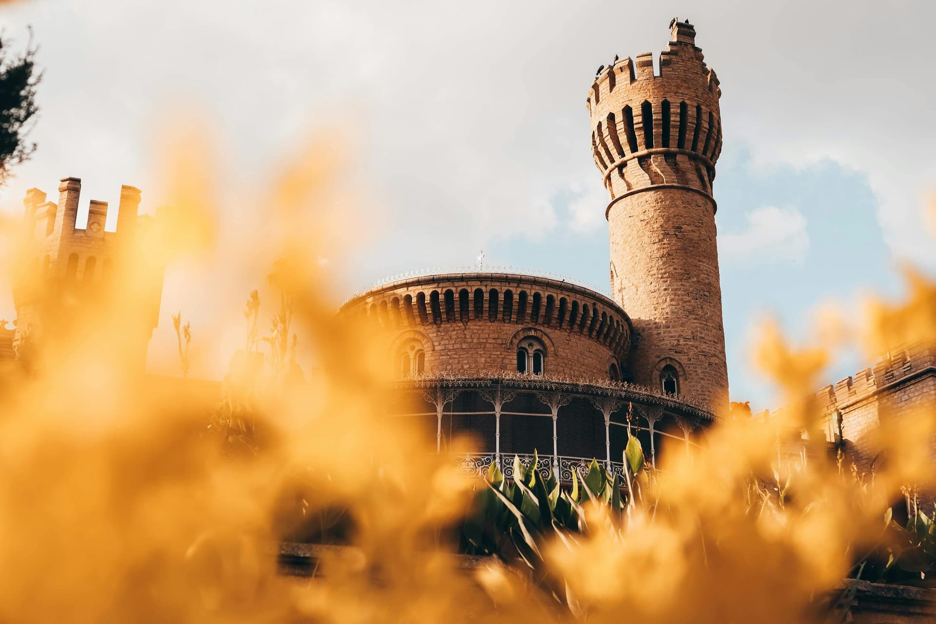The building of bangalore palace