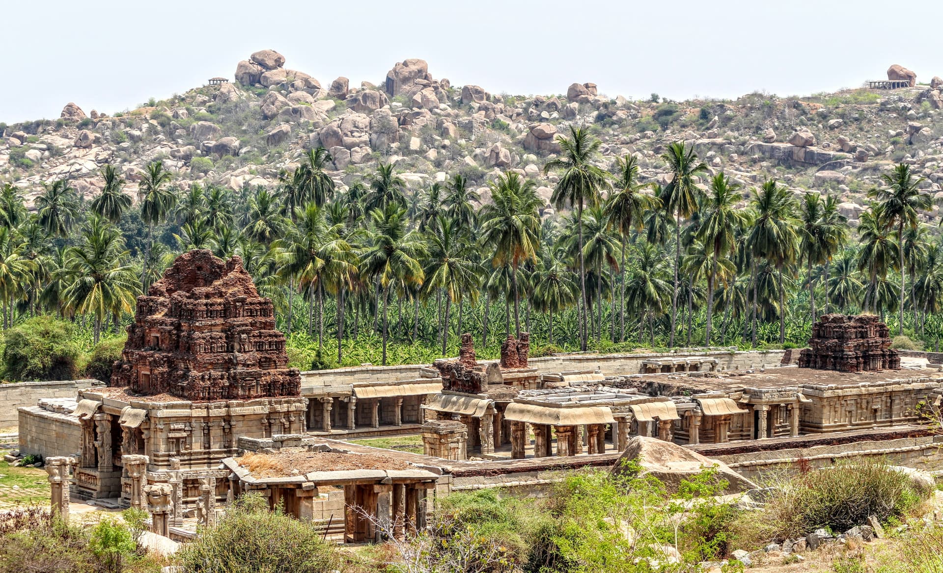 View of Achyutraya Temple