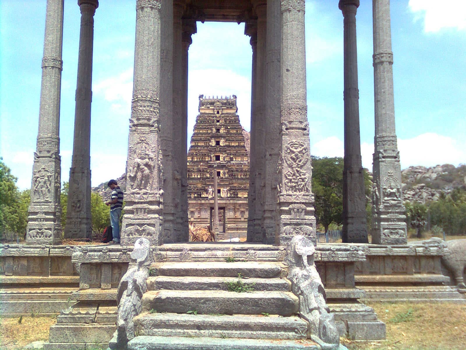 View of Pattabhirama Temple