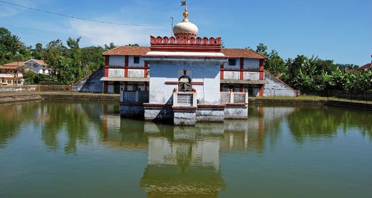 Front view of Omkareshwara Temple