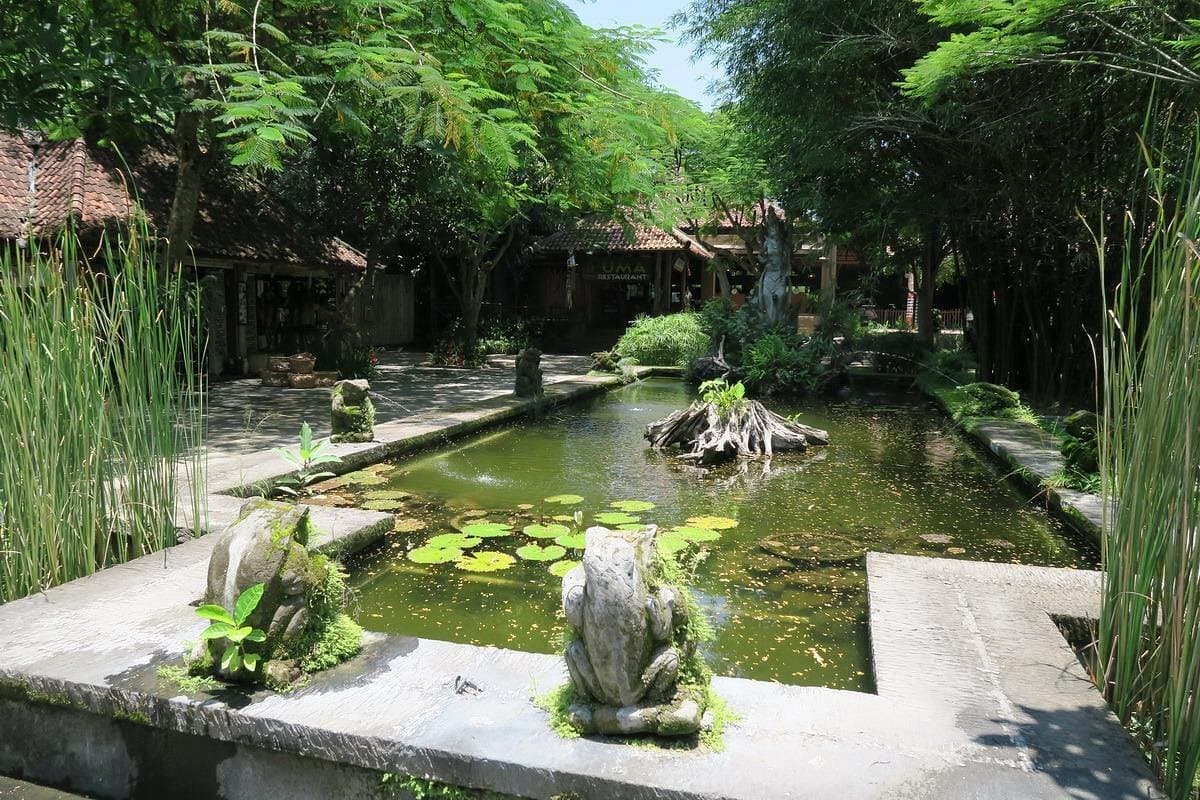 Park layout and attractions at Bali Safari Park