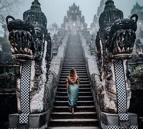 Penataran Agung Lempuyang Temple's iconic gateway