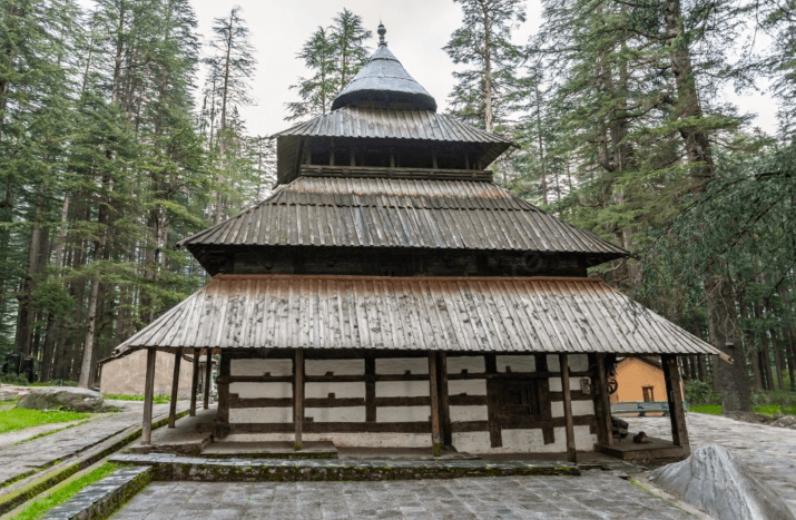 Decorative carvings on Hidimba Devi Temple