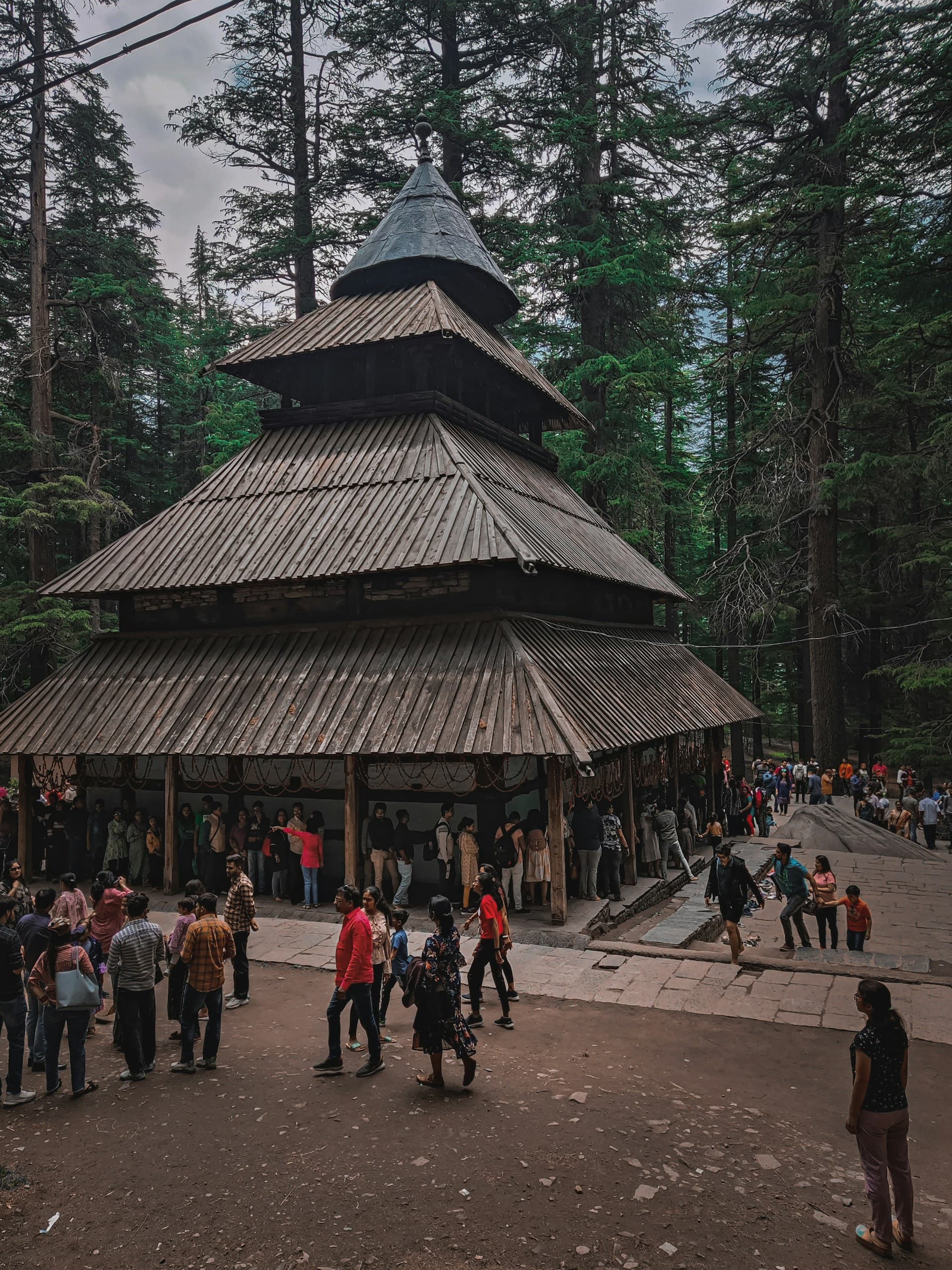 Temple entrance of Hidimba Devi Temple
