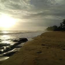 Sunset view of Someshwara Beach