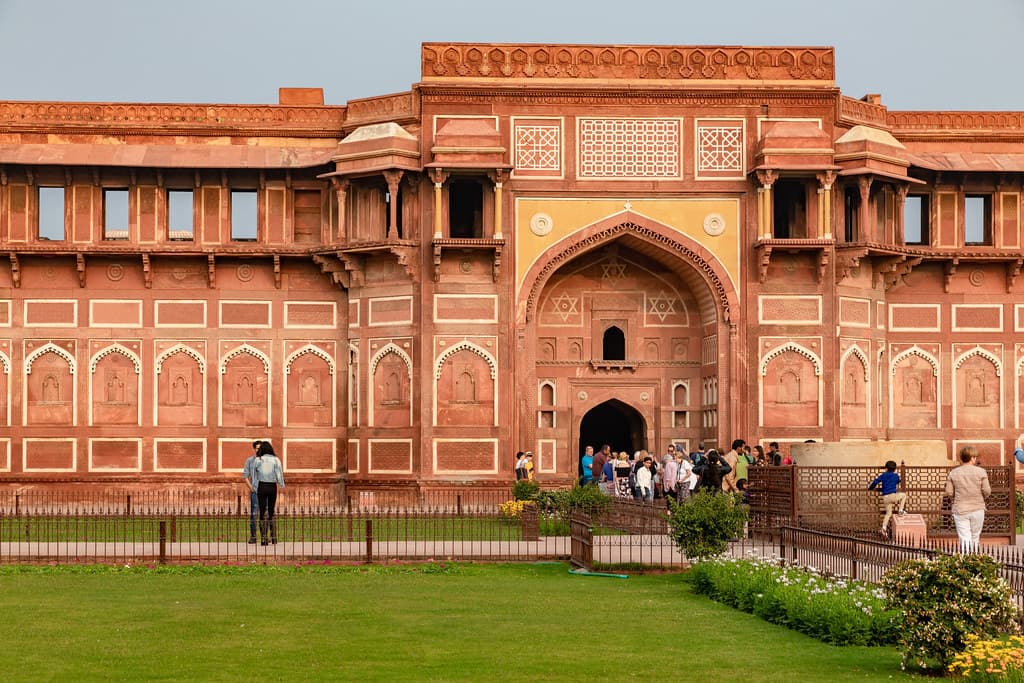 Exterior view of Agra Fort
