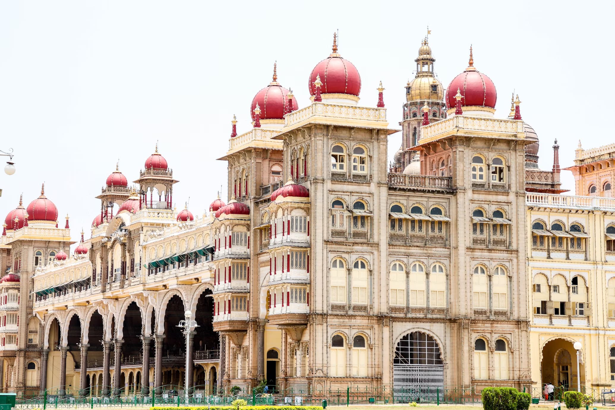 Mysore Palace Courtyard