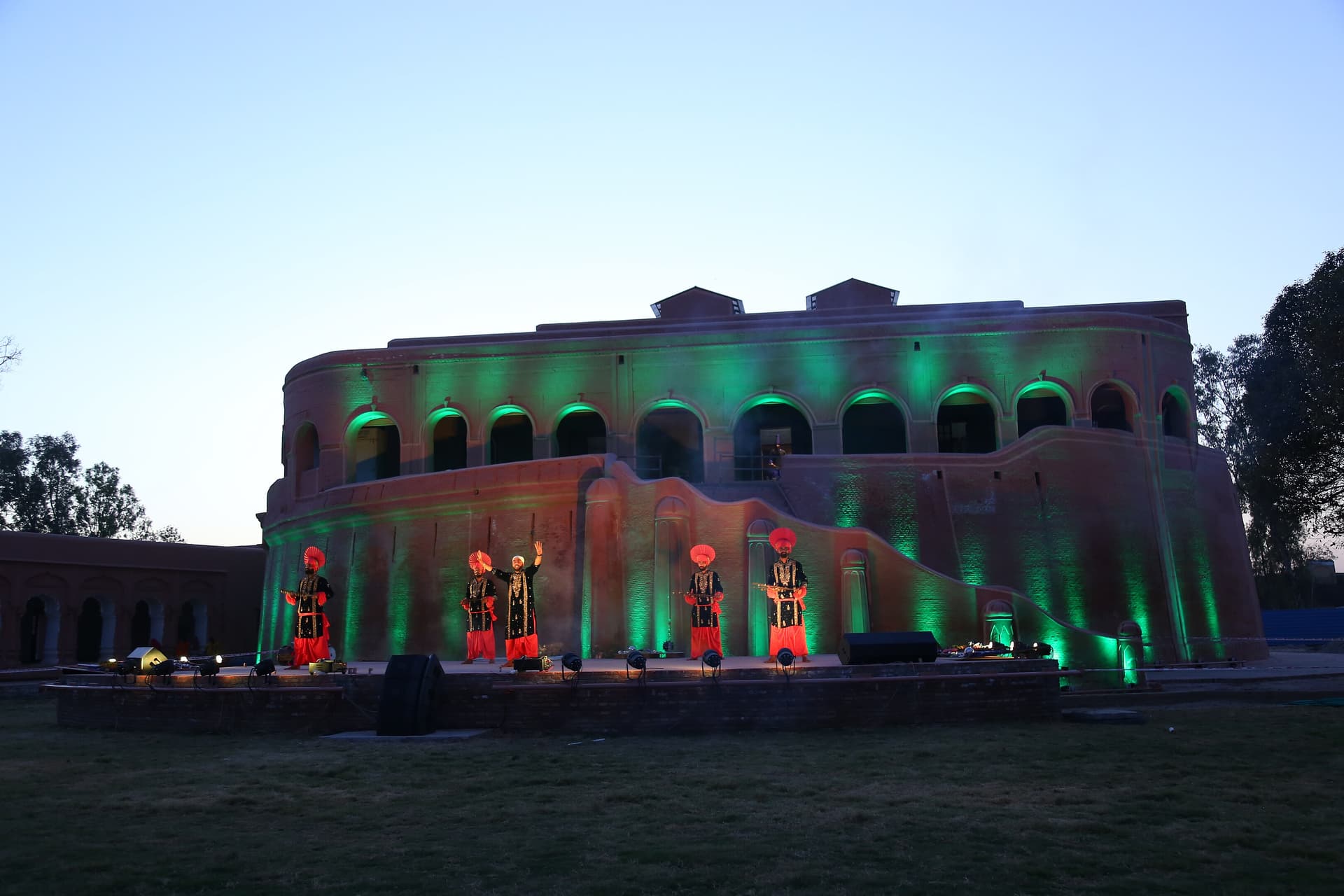 Laser show at Gobindgarh Fort