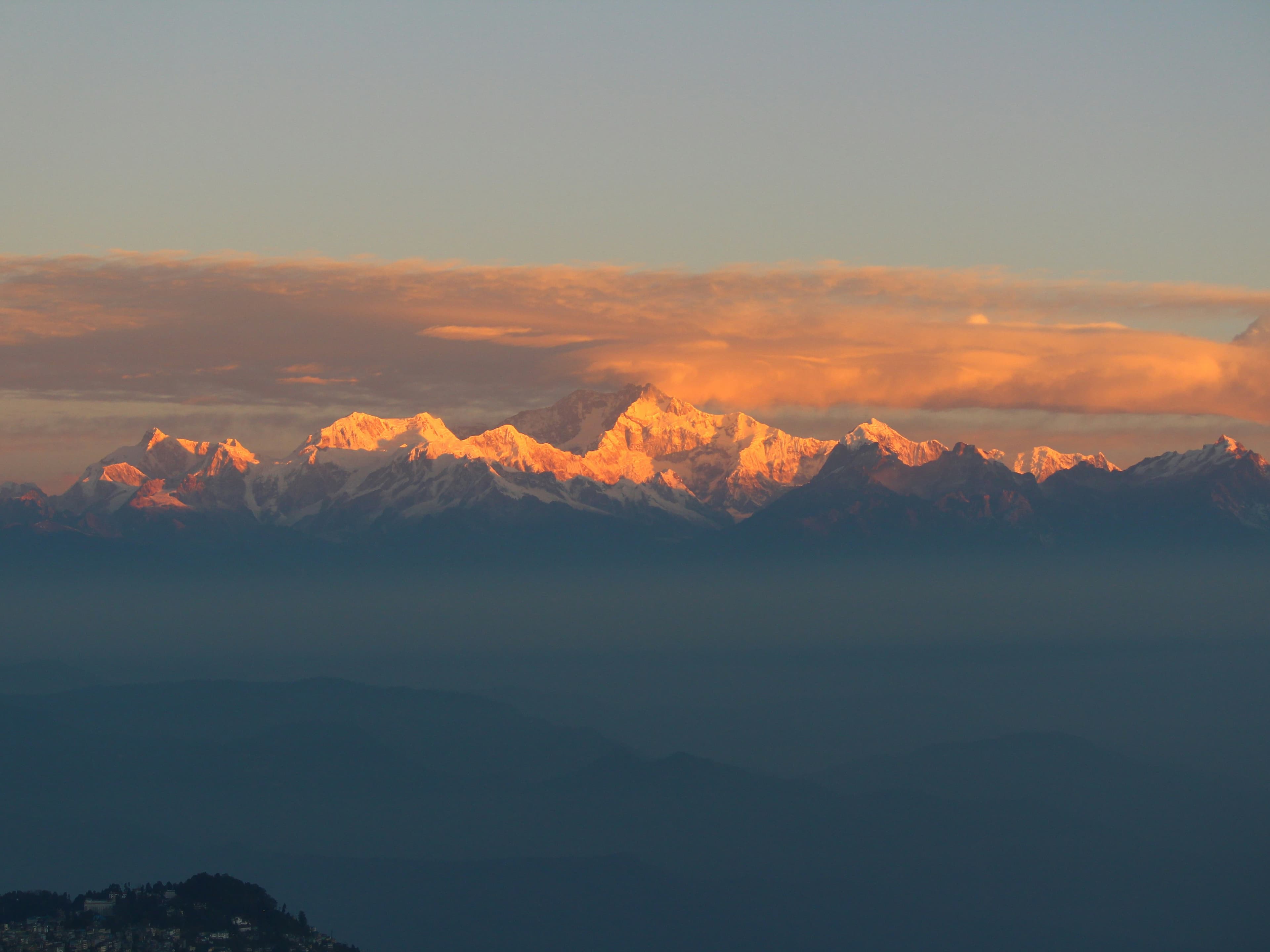Kanchenjunga view at Tiger Hill