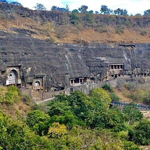 View of Goga Baba Hill