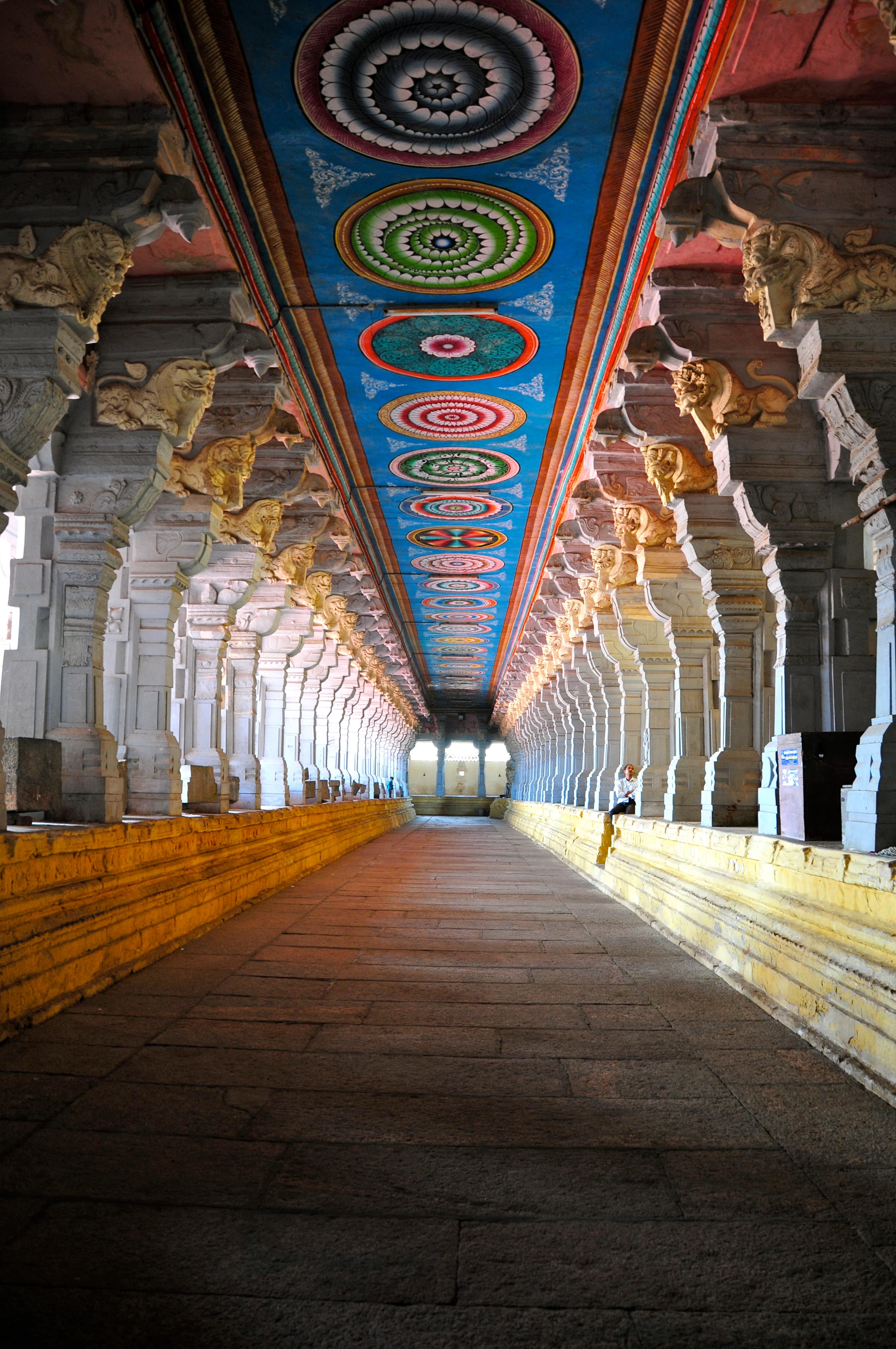 Long corridor of Rameswaram Temple