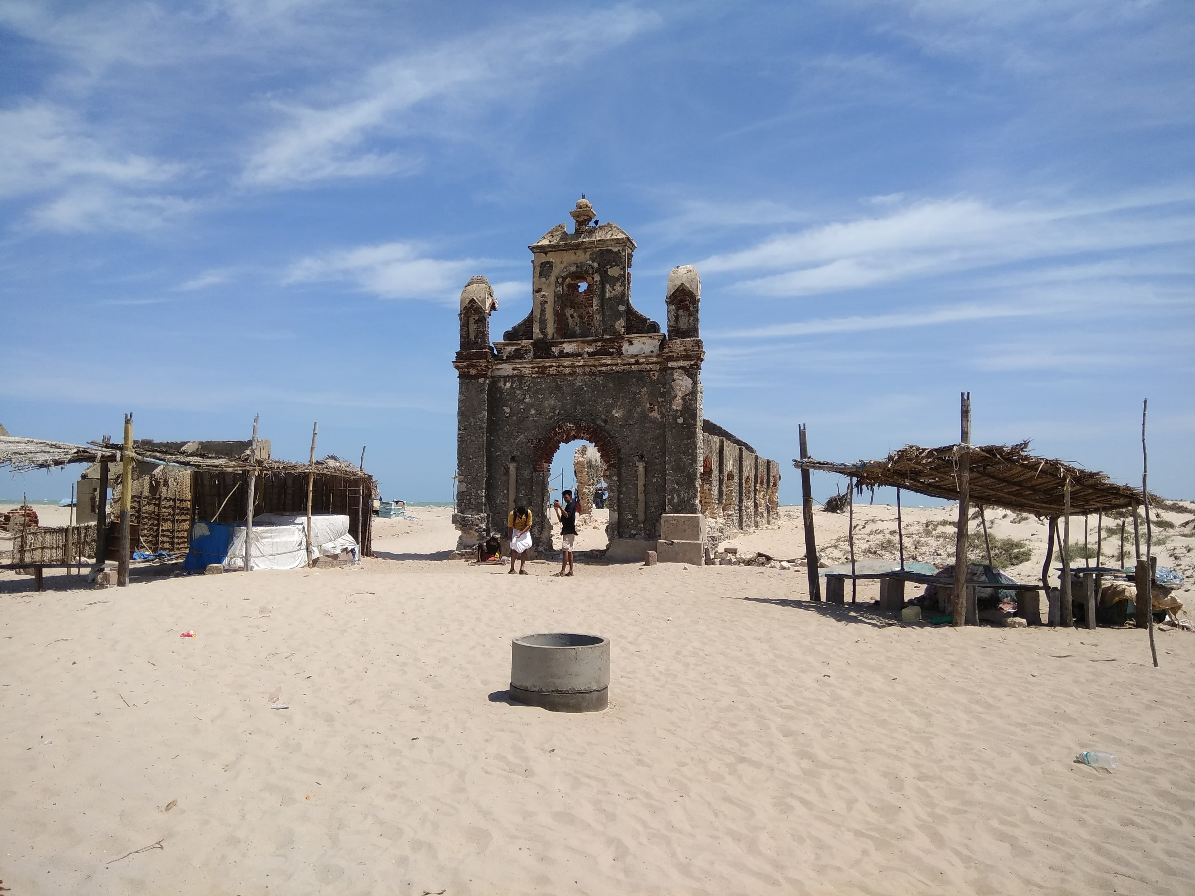 Dhanushkodi's old church ruins