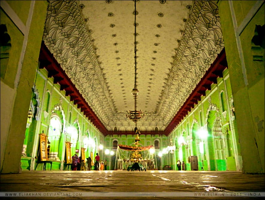 Interiors of Bara Imambara