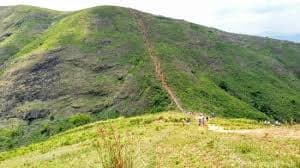 Temple surrounded by hills