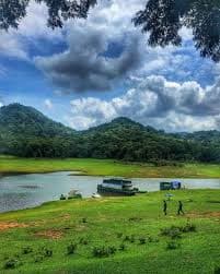 Scenic views of Kumily