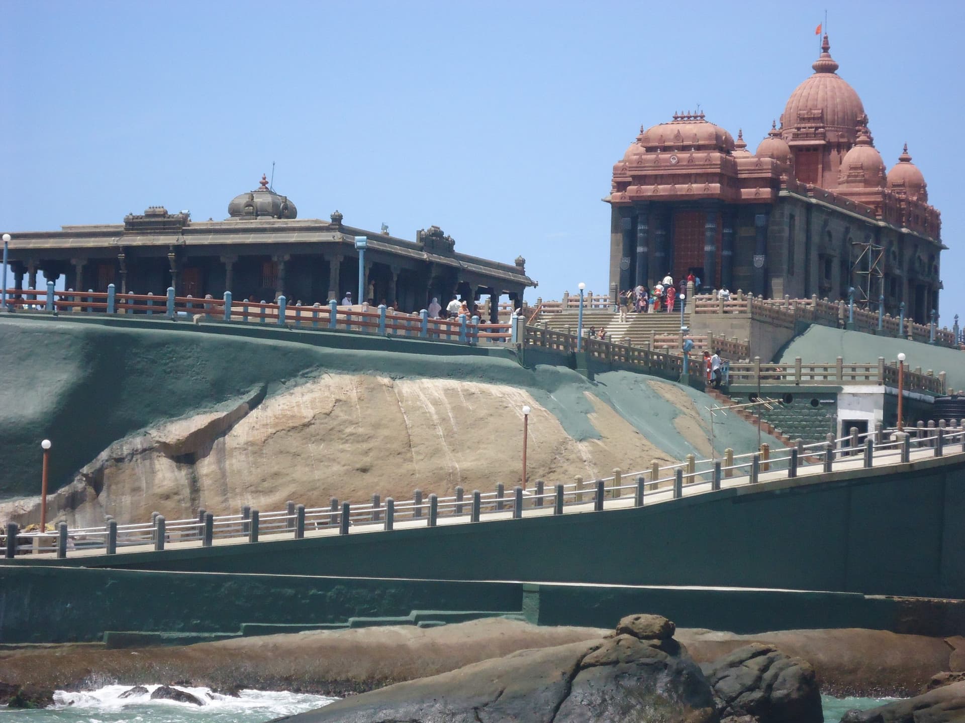 Inside view of Vivekananda Rock Memorial