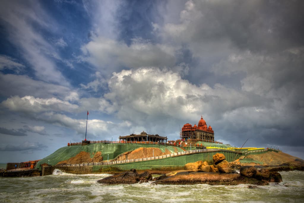 View of Vivekananda Rock Memorial