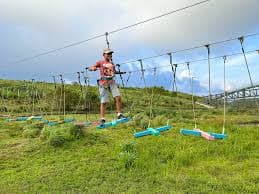 Adventurous activities at park