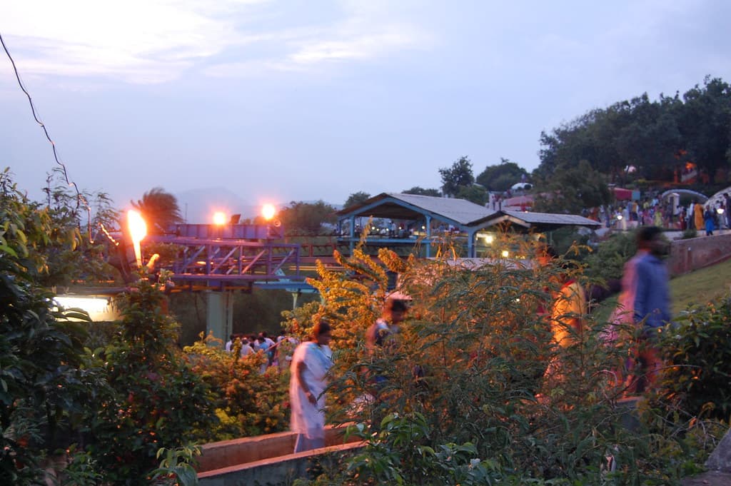 Walk-way in Kailasagiri