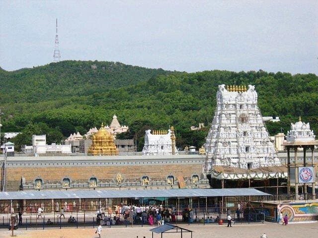 View of Tirumala Temple