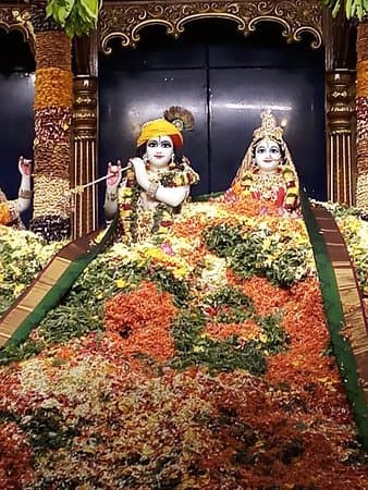 Radhe-Krishna Idol at ISKCON Tirupati