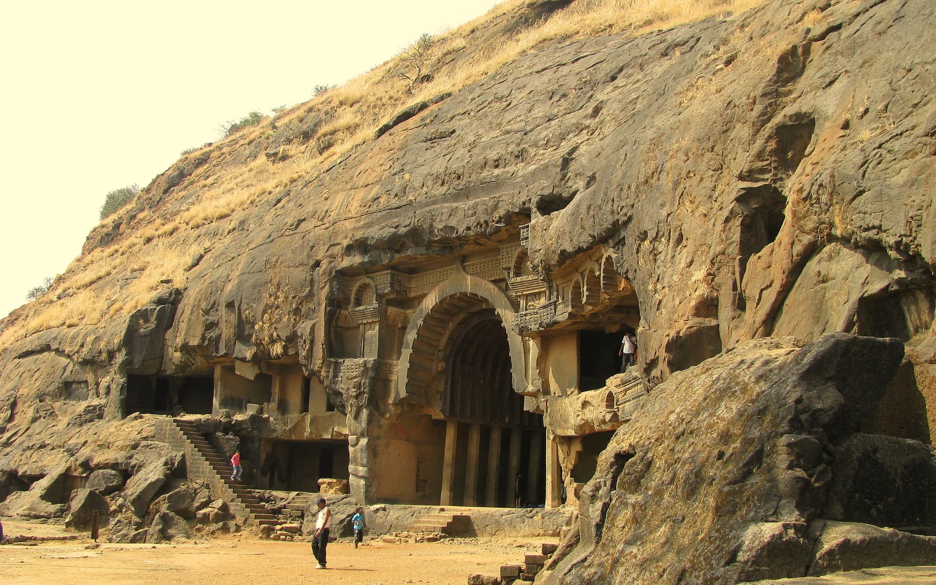 Entrance of Karla & Bhaja Caves
