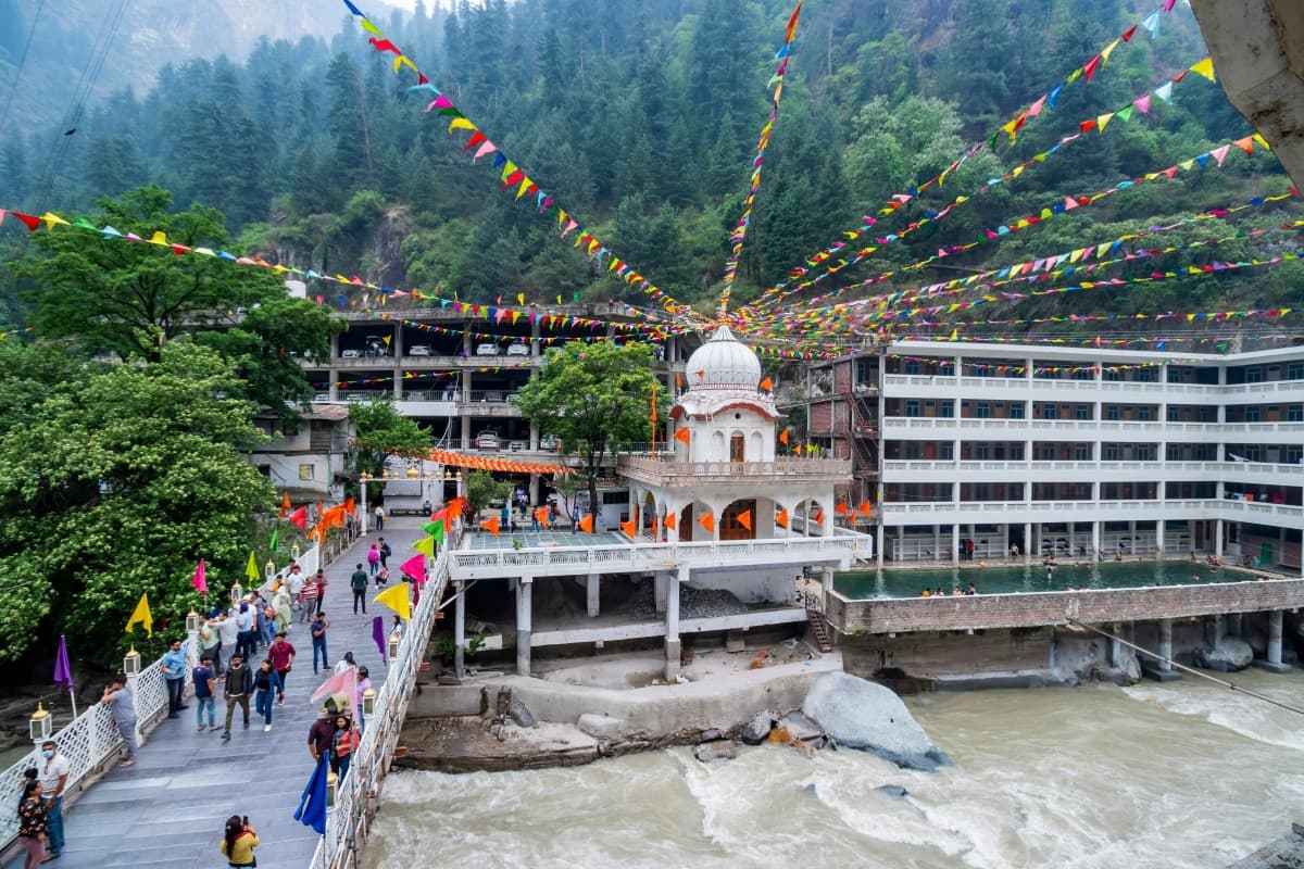 View of Shiv Mandir - Manikaran