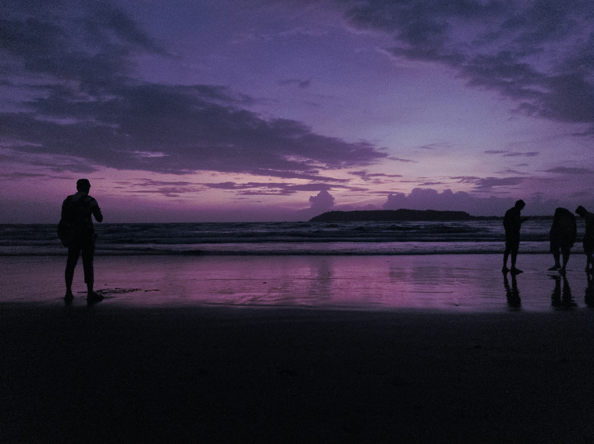 Crowd in Calangute Beach
