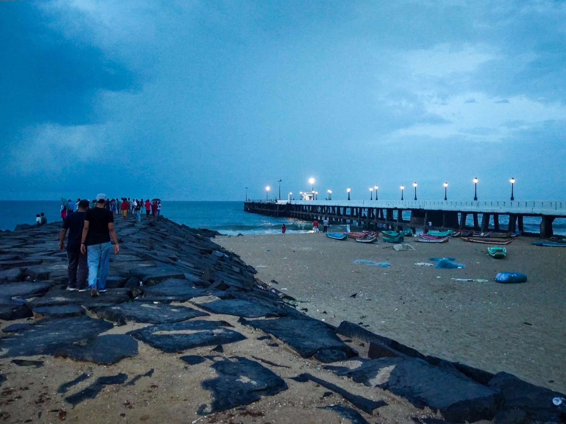 Rock Beach, Pondicherry