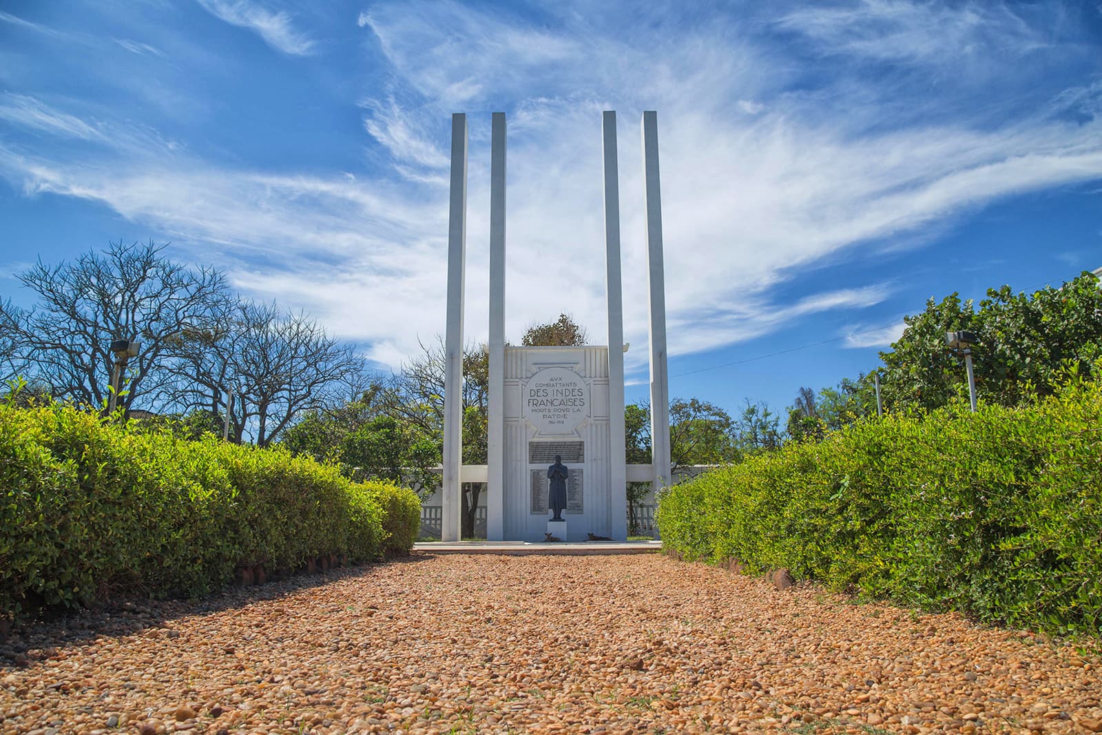 French War Memorial, Pondicherry