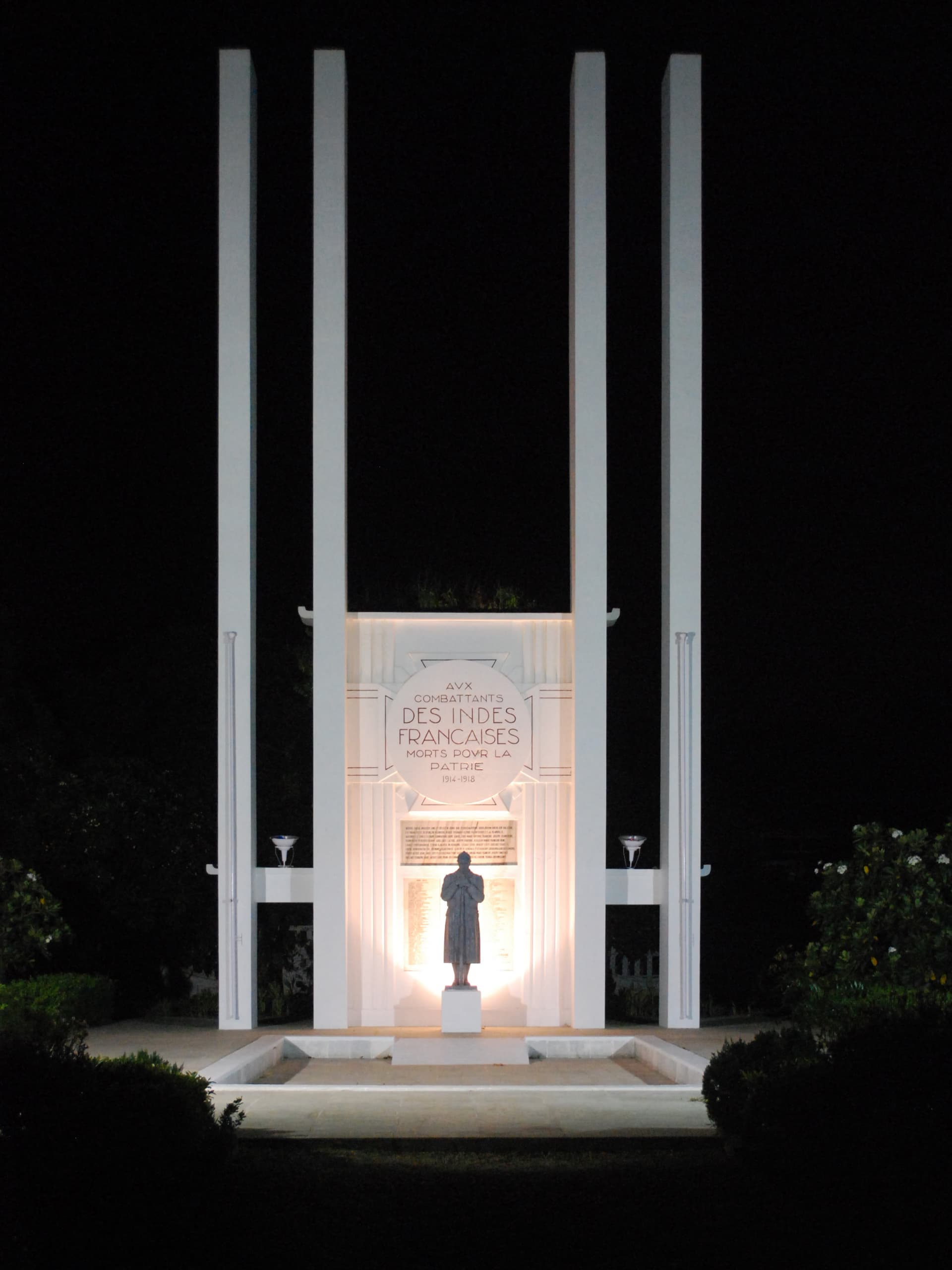 French War Memorial, Pondicherry