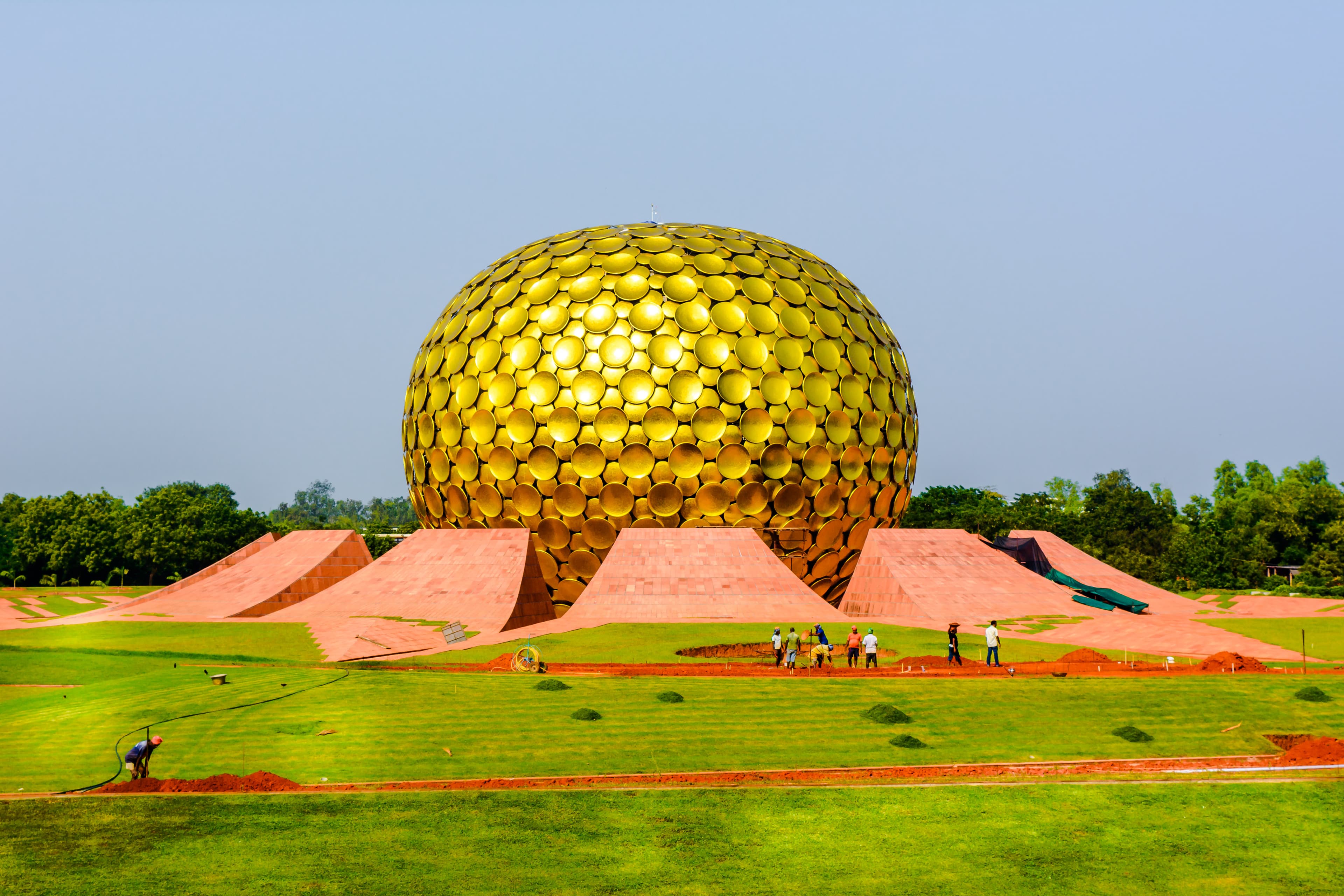 Matrimandir in Auroville, Pondicherry