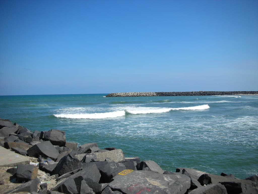 Rock Beach, Pondicherry