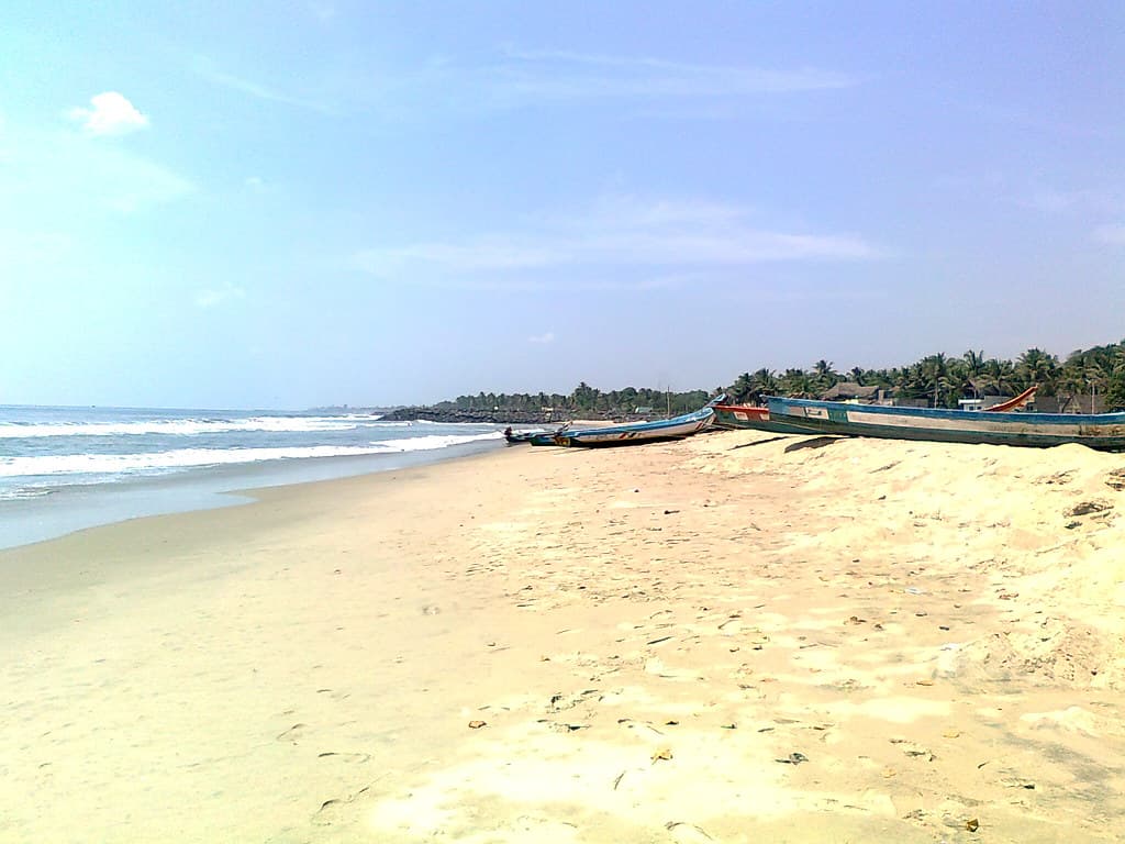 Beach in Pondicherry